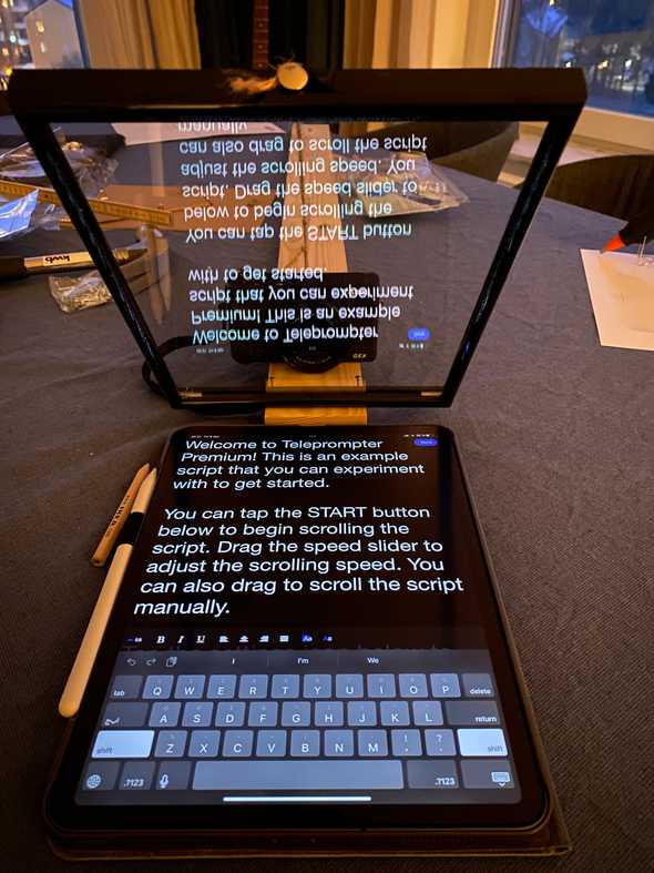 The prompter prototype